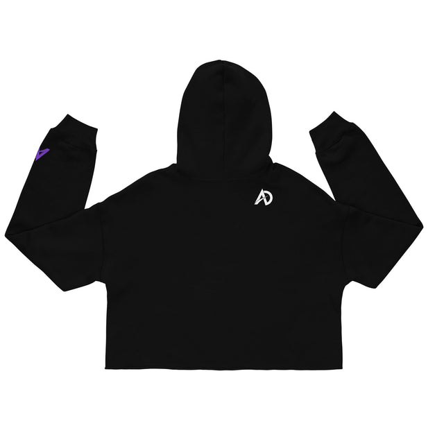 Galaxy Crop Hoodie – Limitless Style, Faith - Fueled Statement - Avodah Dynamics