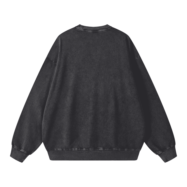 ENOUGH — Snow Washed Oversized Sweatshirt + Digital Download + eBook - Avodah Dynamics