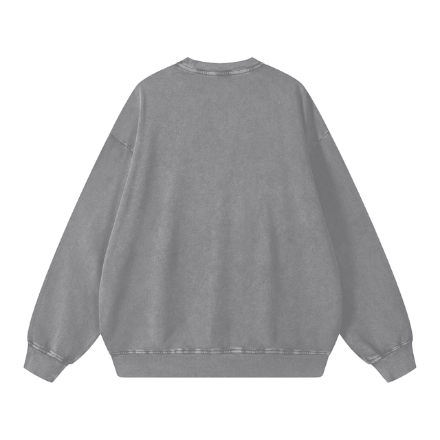 ENOUGH — Snow Washed Oversized Sweatshirt + Digital Download + eBook - Avodah Dynamics