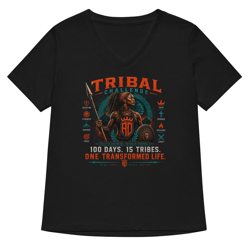 Women’s relaxed v - neck t-shirt - Avodah Dynamics